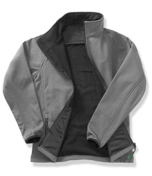 Result Core Printable Soft Shell Jacket RS231M - RS231M Charcoal/Black Detail
