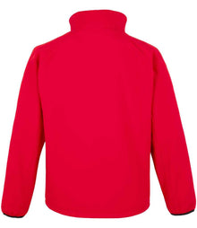 Result Core Printable Soft Shell Jacket RS231M - RS231M Red/Black Back
