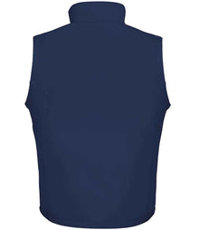 Result Core Printable Soft Shell Bodywarmer RS232M - RS232M Navy/Navy Back