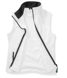 Result Core Printable Soft Shell Bodywarmer RS232M - RS232M White/Black Detail