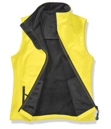 Result Core Printable Soft Shell Bodywarmer RS232M - RS232M Yellow/Black Detail