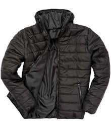 Result Core Soft Padded Jacket RS233M - RS233M Black/Black Detail
