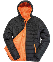 Result Core Soft Padded Jacket RS233M - Black/Orange
