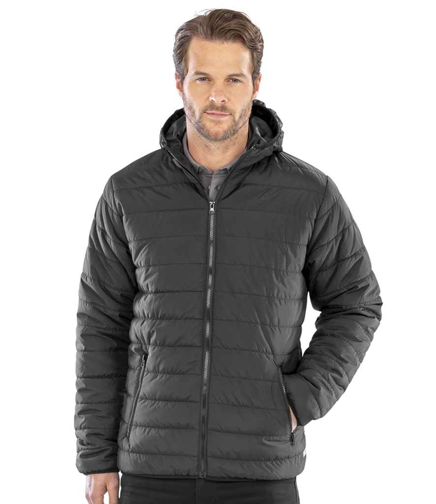 Result Core Soft Padded Jacket RS233M - RS233M Black/Black Model
