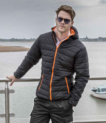 Result Core Soft Padded Jacket RS233M - RS233M Black/Orange Model