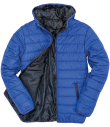 Result Core Soft Padded Jacket RS233M - RS233M Royal Blue/Navy Detail