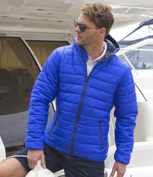 Result Core Soft Padded Jacket RS233M - RS233M Royal Blue/Navy Model