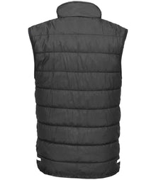 Result Core Kids Padded Bodywarmer RS234B - RS234B Black/Orange Back
