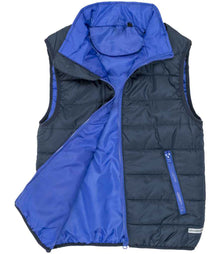 Result Core Kids Padded Bodywarmer RS234B - RS234B Navy/Royal Blue Detail