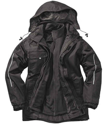 Result Core 3-in-1 Transit Jacket RS236 - RS236 Black Detail