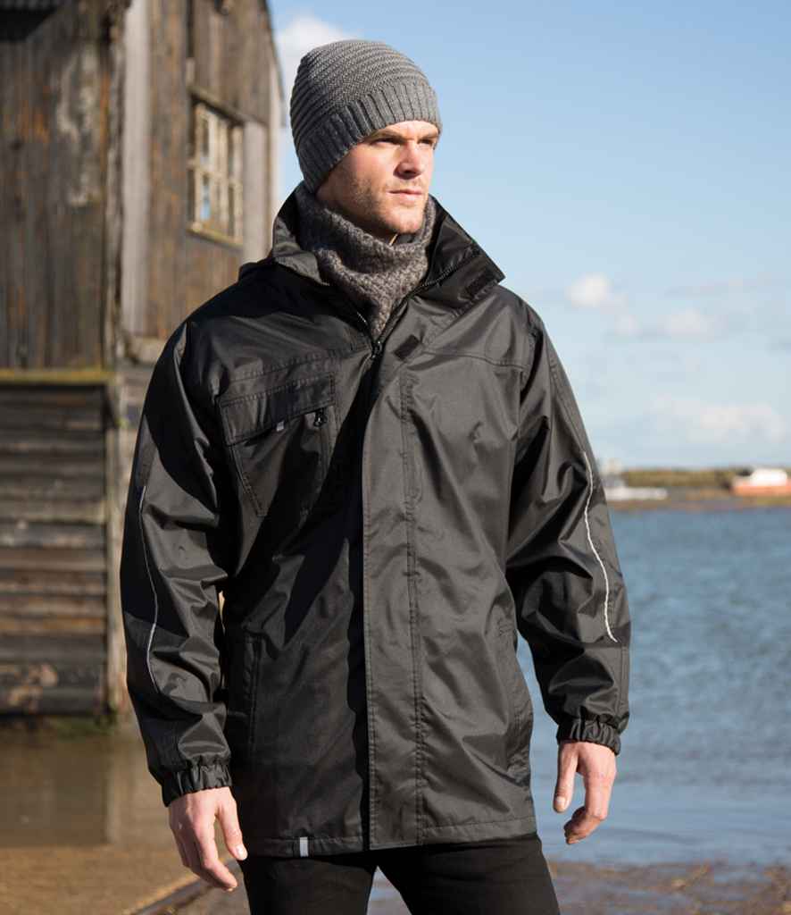 Result Core 3-in-1 Transit Jacket RS236 - RS236 Black Model