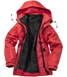 Result Core 3-in-1 Transit Jacket RS236 - RS236 Red Detail