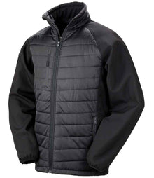 Result Recycled Compass Padded Jacket RS237 - Black/Black