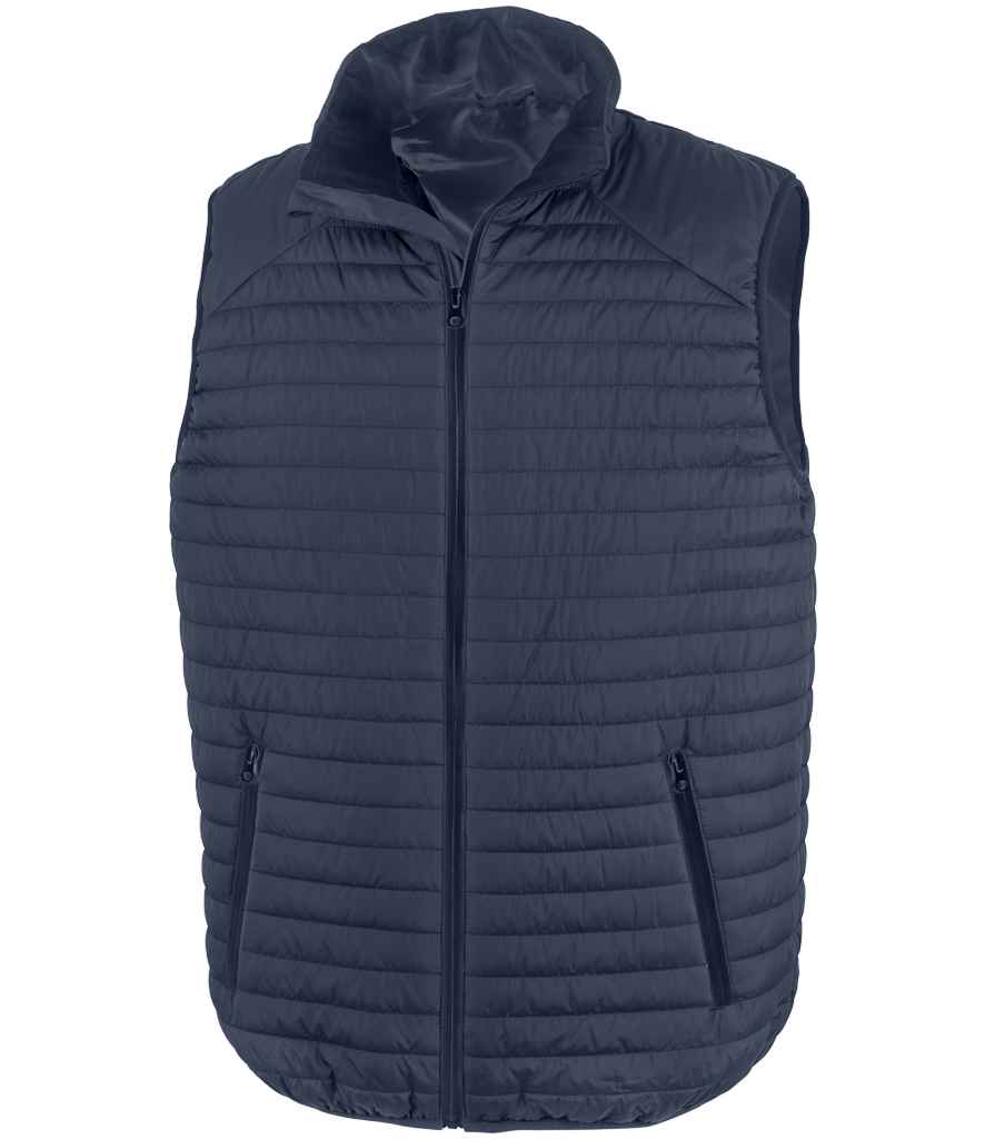 Result Recycled Thermoquilt Gilet RS239 - Navy/Navy