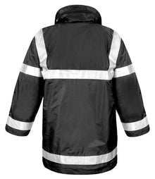 Result Work-Guard Management Coat RS23 - RS23 Black Back