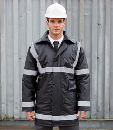Result Work-Guard Management Coat RS23 - RS23 Black Model