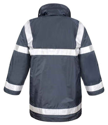 Result Work-Guard Management Coat RS23 - RS23 Navy Back