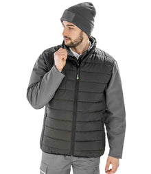 Result Recycled Promo Padded Bodywarmer RS244 - RS244 Black Model