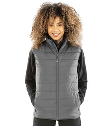 Result Recycled Promo Padded Bodywarmer RS244 - RS244 Grey Model