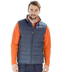 Result Recycled Promo Padded Bodywarmer RS244 - RS244 Navy Model