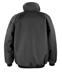 Result Work-Guard Sabre Pilot Jacket RS300 - RS300 Black Back