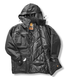 Result Work-Guard Sabre Long Coat RS301 - RS301 Black Detail