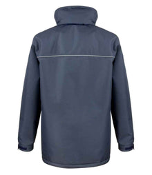 Result Work-Guard Sabre Long Coat RS301 - RS301 Navy Back