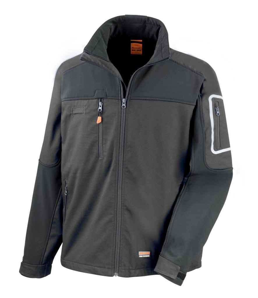 Result Work-Guard Sabre Soft Shell Jacket RS302 - Black