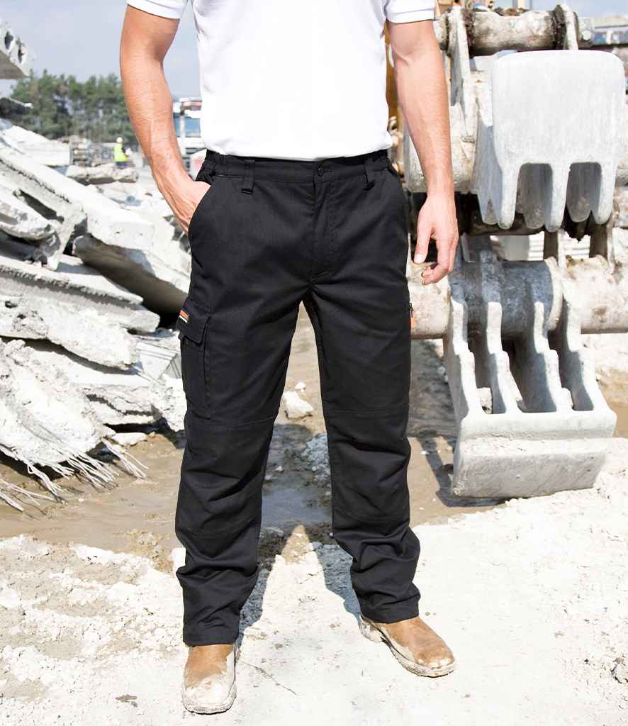 Result Work-Guard Stretch Trousers RS303 - RS303 Black Model