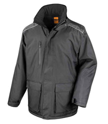 Result Work-Guard Vostex Long Coat RS305 - Black