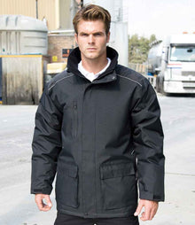 Result Work-Guard Vostex Long Coat RS305 - RS305 Black Model
