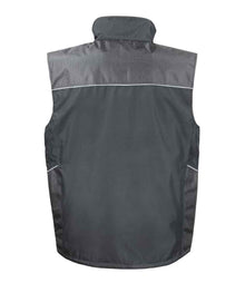 Result Work-Guard Vostex Bodywarmer RS306 - RS306 Black Back