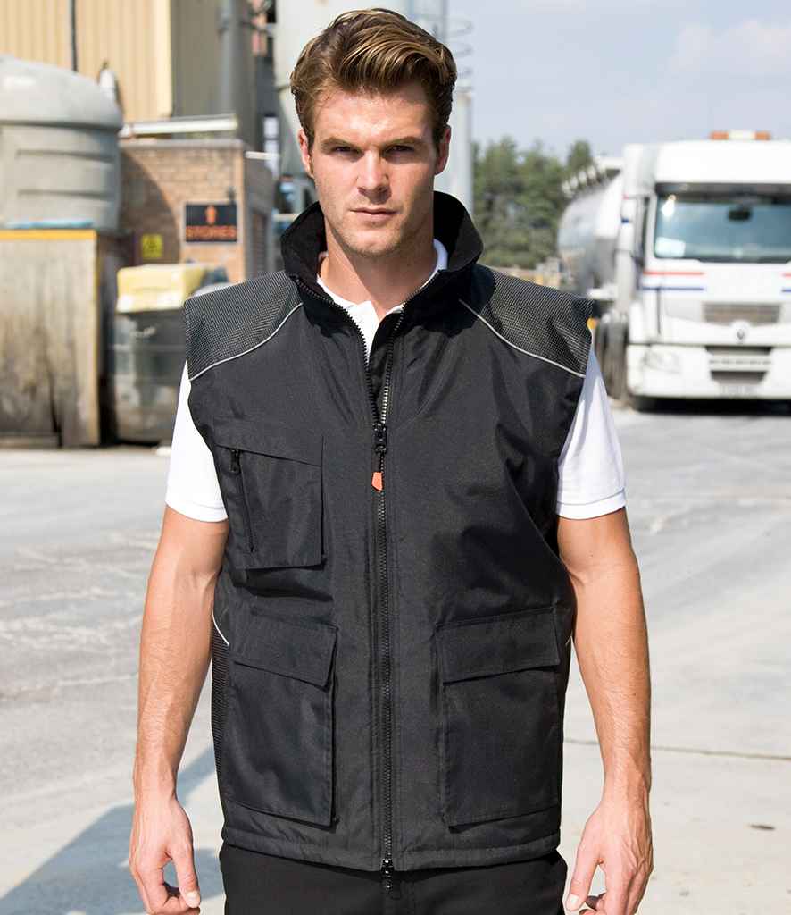 Result Work-Guard Vostex Bodywarmer RS306 - RS306 Black Model