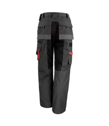 Result Work-Guard Technical Trousers RS310 - RS310 Grey/Black Back