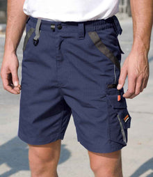 Result Work-Guard Technical Shorts RS311 - RS311 Navy/Black Model