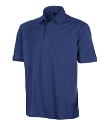 Result Work-Guard Apex Pocket Piqué Polo Shirt RS312 - Royal Blue