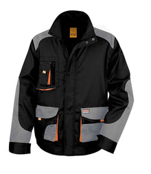 Result Work-Guard Lite Jacket RS316 - Black/Grey