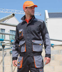 Result Work-Guard Lite Jacket RS316 - RS316 Black/Grey Model
