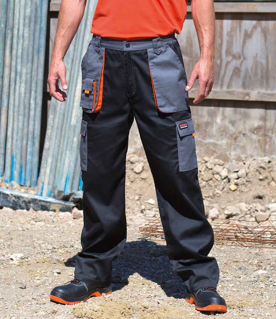 Result Work-Guard Lite Trousers RS318 - RS318 Black/Grey Model