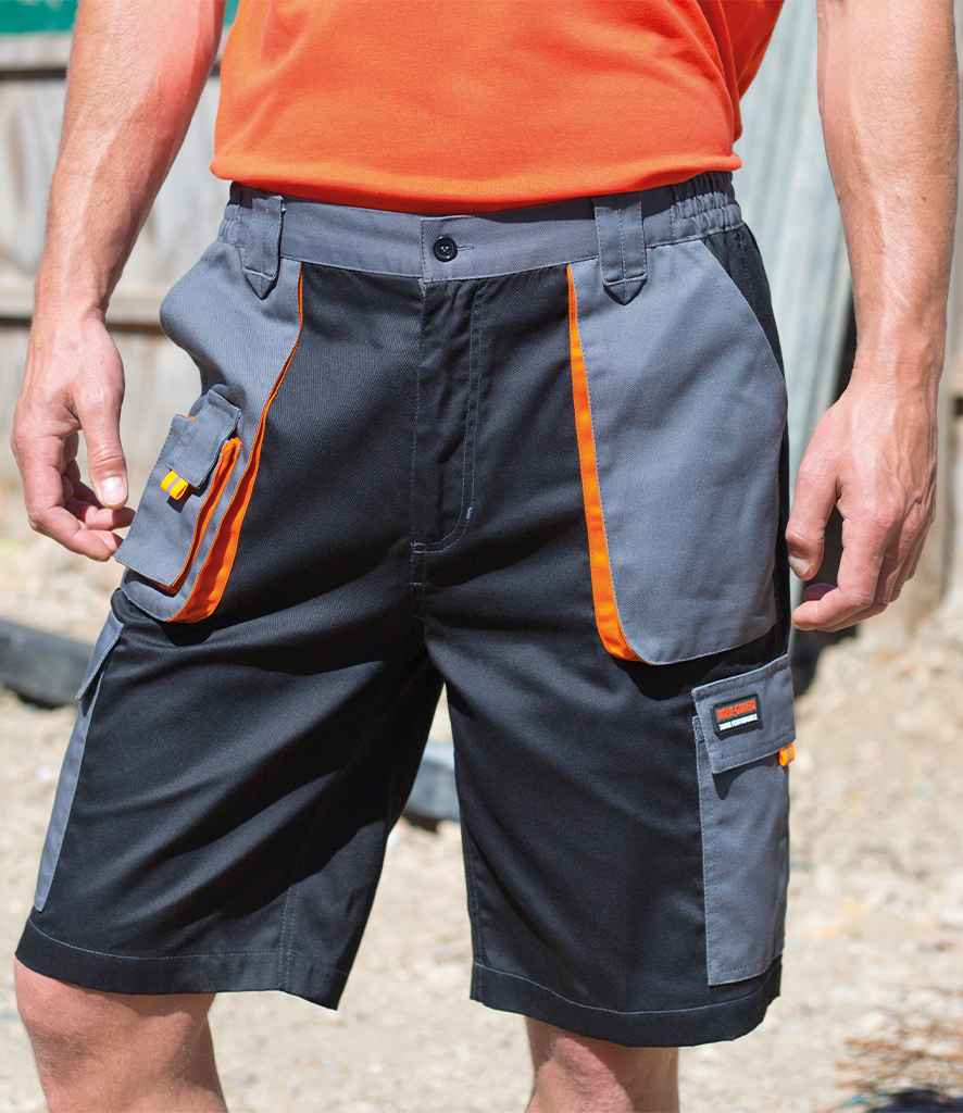 Result Work-Guard Lite Shorts RS319 - RS319 Black/Grey Model