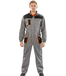 Result Work-Guard Lite Coverall RS321 - RS321 Grey/Black Model