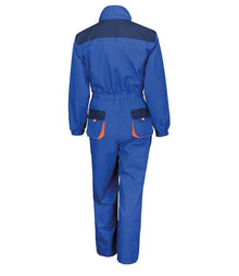 Result Work-Guard Lite Coverall RS321 - RS321 Royal Blue/Navy Back