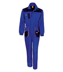 Result Work-Guard Lite Coverall RS321 - Royal Blue/Navy