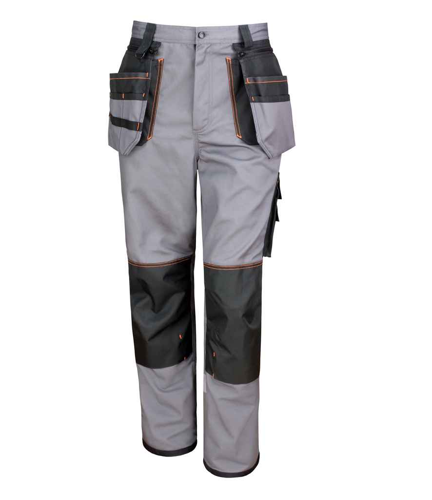 Result Work-Guard X-Over Holster Trousers RS324 - Grey/Black