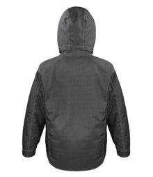 Result Work-Guard Denim Texture Rugged Jacket RS326 - RS326 Black Back