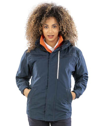 Result Work-Guard Denim Texture Rugged Jacket RS326 - RS326 Navy Model