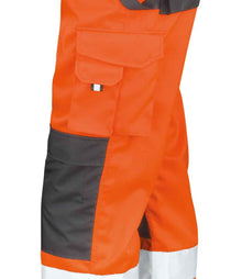 Result Safe-Guard Hi-Vis Cargo Trousers RS327 - RS327 Fluorescent Orange Side