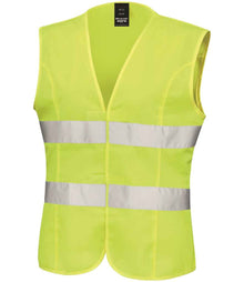 Result Core Ladies Hi-Vis Vest RS334F - Fluorescent Yellow