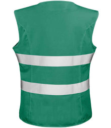 Result Core Ladies Hi-Vis Vest RS334F - RS334F Paramedic Green Back