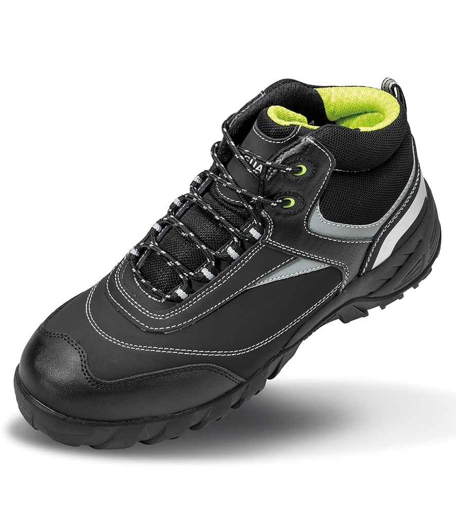 Result Work-Guard Blackwatch S3 SRC Safety Boots RS339 - Black/Silver